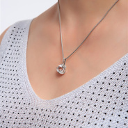 Подвеска из Серебра 925 Приволжский ювелир арт. 431743-GH, Родирование.