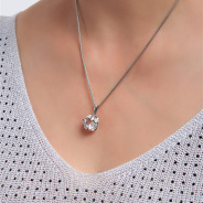 Подвеска из Серебра 925 Приволжский ювелир арт. 431743-GH, Родирование.