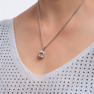 Подвеска из Серебра 925 Приволжский ювелир арт. 431743-GH, Родирование.