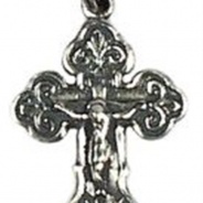 Крест из Серебра 925 Приволжский ювелир арт. 433052, Оксид.