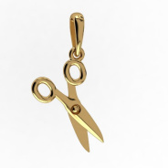 Подвеска из Серебра 925 Приволжский ювелир арт. 442115, Золочение в два слоя.