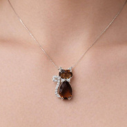 Подвеска из Серебра 925 Приволжский ювелир арт. 461923-FA11FA25, Родирование.