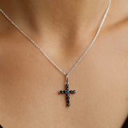 Подвеска из Серебра 925 Приволжский ювелир арт. 471268-FA73, Родирование.