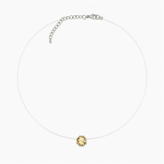 Колье из Серебра 925 Приволжский ювелир арт. 561930-CT20, Родирование.