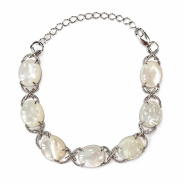 Браслет из Серебра 925 Приволжский ювелир арт. 611154-PM07, Родирование.