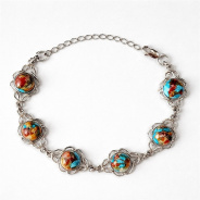 Браслет из Серебра 925 Приволжский ювелир арт. 611155-UB, Родирование.