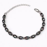 Браслет из Серебра 925 Приволжский ювелир арт. 611337-GH22, Родирование.