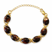 Браслет из Серебра 925 Приволжский ювелир арт. 612154-PM73, Золочение в два слоя.