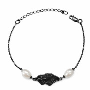 Браслет из Серебра 925 Приволжский ювелир арт. 614429-ZM, чёрный оксид.