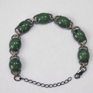 Браслет из Серебра 925 Приволжский ювелир арт. 617154-NF, золочение + оксид.