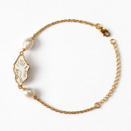 Браслет из Серебра 925 Приволжский ювелир арт. 618429-ZM, лимонное золочение.