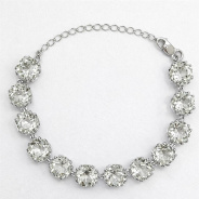 Браслет из Серебра 925 Приволжский ювелир арт. 631164-PZ, Родирование.