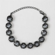 Браслет из Серебра 925 Приволжский ювелир арт. 634164-GH73, чёрный оксид.