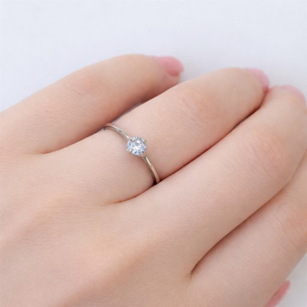 Кольцо из Серебра 925 Приволжский ювелир арт. 201012-TP15, Родирование.