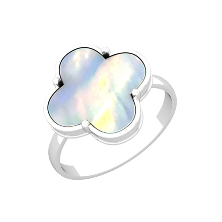 Кольцо из Серебра 925 Приволжский ювелир арт. 201095-AG07, Родирование.