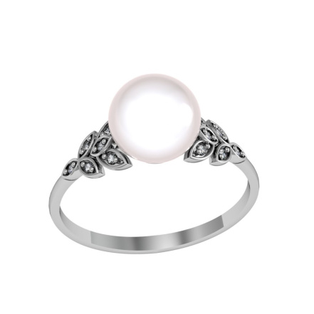 Кольцо из Серебра 925 Приволжский ювелир арт. 201329-FA11ZM07, Родирование.