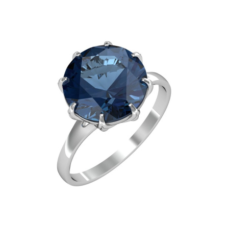 Кольцо из Серебра 925 Приволжский ювелир арт. 201364-FA77, Родирование.