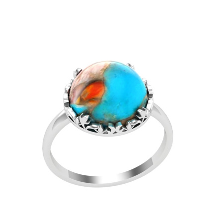 Кольцо из Серебра 925 Приволжский ювелир арт. 201392-UB, Родирование.