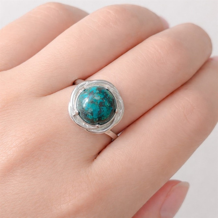 Кольцо из Серебра 925 Приволжский ювелир арт. 201434-HK, Родирование.