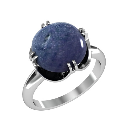 Кольцо из Серебра 925 Приволжский ювелир арт. 201570-KR15, Родирование.