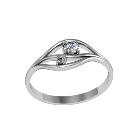 Кольцо из Серебра 925 Приволжский ювелир арт. 201601-FA11, Родирование.