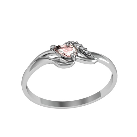 Кольцо из Серебра 925 Приволжский ювелир арт. 201635-FA11FA46, Родирование.