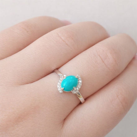 Кольцо из Серебра 925 Приволжский ювелир арт. 201720-FA11HK, Родирование.