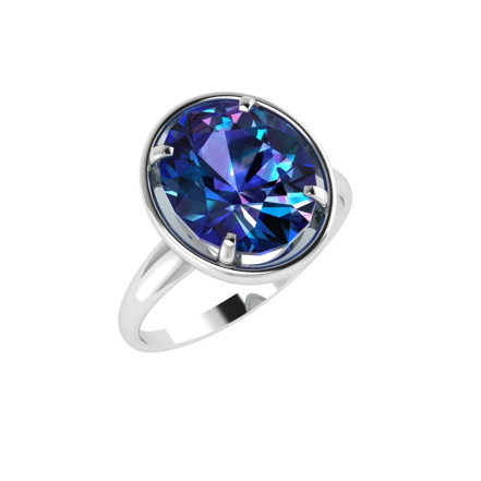 Кольцо из Серебра 925 Приволжский ювелир арт. 201853-GH10, Родирование.