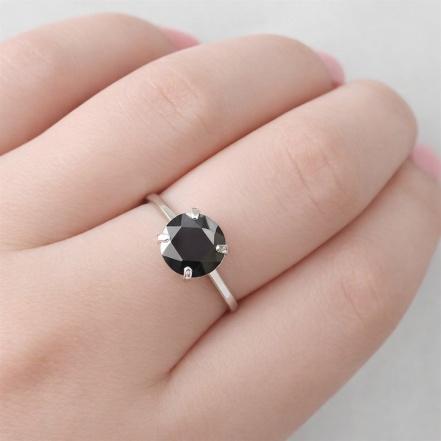 Кольцо из Серебра 925 Приволжский ювелир арт. 201861-MS73, Родирование.