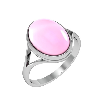 Кольцо из Серебра 925 Приволжский ювелир арт. 211057-KR46, Родирование.