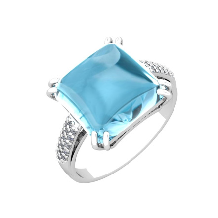 Кольцо из Серебра 925 Приволжский ювелир арт. 211059-FA11FA15, Родирование.