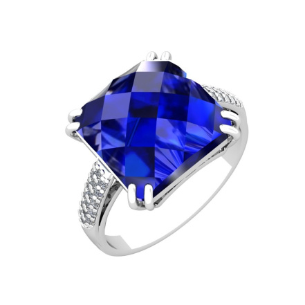 Кольцо из Серебра 925 Приволжский ювелир арт. 211059-FA11FA59, Родирование.