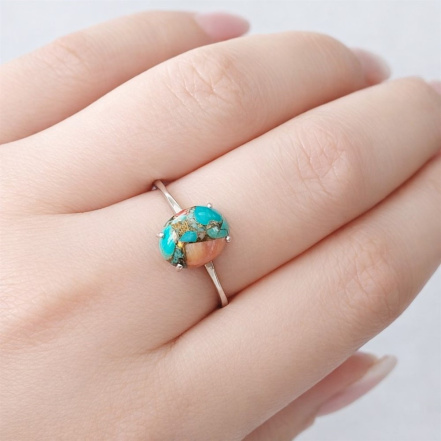 Кольцо из Серебра 925 Приволжский ювелир арт. 211064-UB, Родирование.