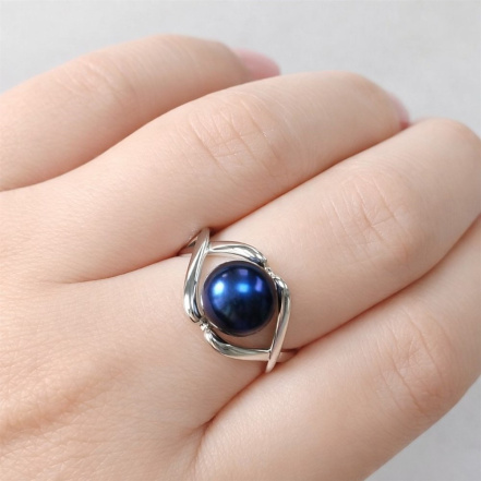 Кольцо из Серебра 925 Приволжский ювелир арт. 211087-ZM, Родирование.