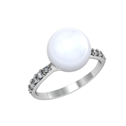 Кольцо из Серебра 925 Приволжский ювелир арт. 211088-FA11ZM07, Родирование.