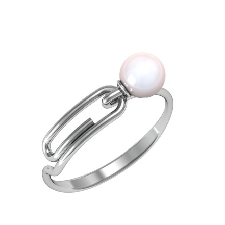 Кольцо из Серебра 925 Приволжский ювелир арт. 211089-ZM07, Родирование.