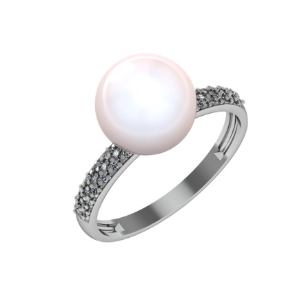 Кольцо из Серебра 925 Приволжский ювелир арт. 211092-FA11ZM07, Родирование.