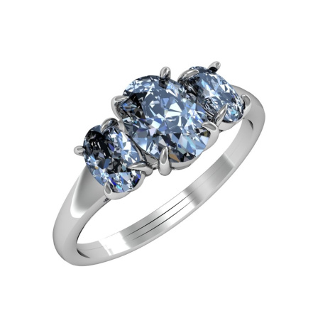 Кольцо из Серебра 925 Приволжский ювелир арт. 211108-GH55, Родирование.