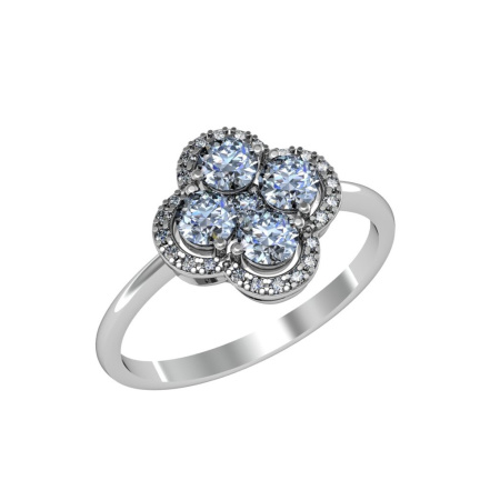 Кольцо из Серебра 925 Приволжский ювелир арт. 211115-FA11GH55, Родирование.