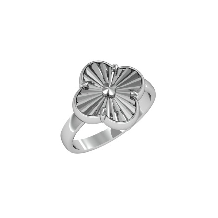 Кольцо из Серебра 925 Приволжский ювелир арт. 211130, Родирование.