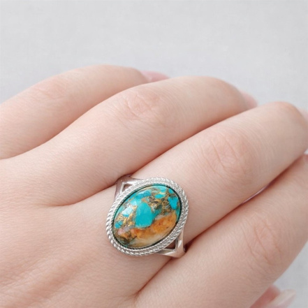 Кольцо из Серебра 925 Приволжский ювелир арт. 211136-UB15, Родирование.