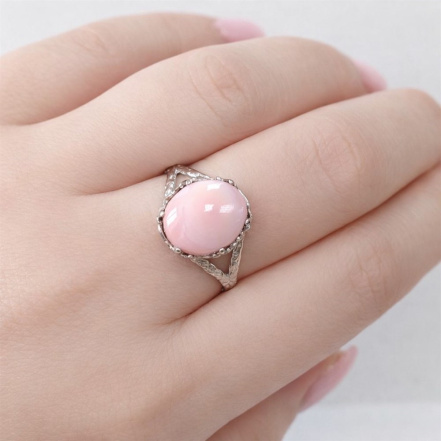 Кольцо из Серебра 925 Приволжский ювелир арт. 211143-KR46, Родирование.