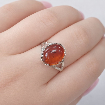 Кольцо из Серебра 925 Приволжский ювелир арт. 211143-YN, Родирование.