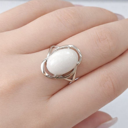 Кольцо из Серебра 925 Приволжский ювелир арт. 211145-NF07, Родирование.