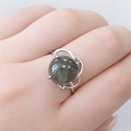 Кольцо из Серебра 925 Приволжский ювелир арт. 211146-LB, Родирование.