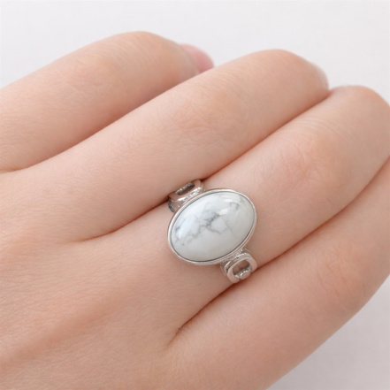 Кольцо из Серебра 925 Приволжский ювелир арт. 211163-KH, Родирование.