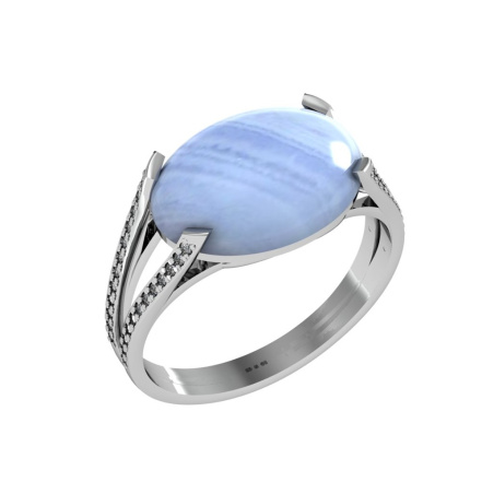 Кольцо из Серебра 925 Приволжский ювелир арт. 211165-AG15FA11, Родирование.