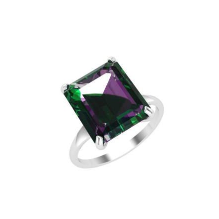 Кольцо из Серебра 925 Приволжский ювелир арт. 211198-GH30, Родирование.