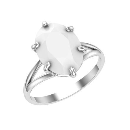 Кольцо из Серебра 925 Приволжский ювелир арт. 211205-NF07, Родирование.