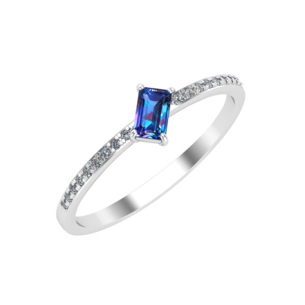 Кольцо из Серебра 925 Приволжский ювелир арт. 211229-FA11GH10, Родирование.